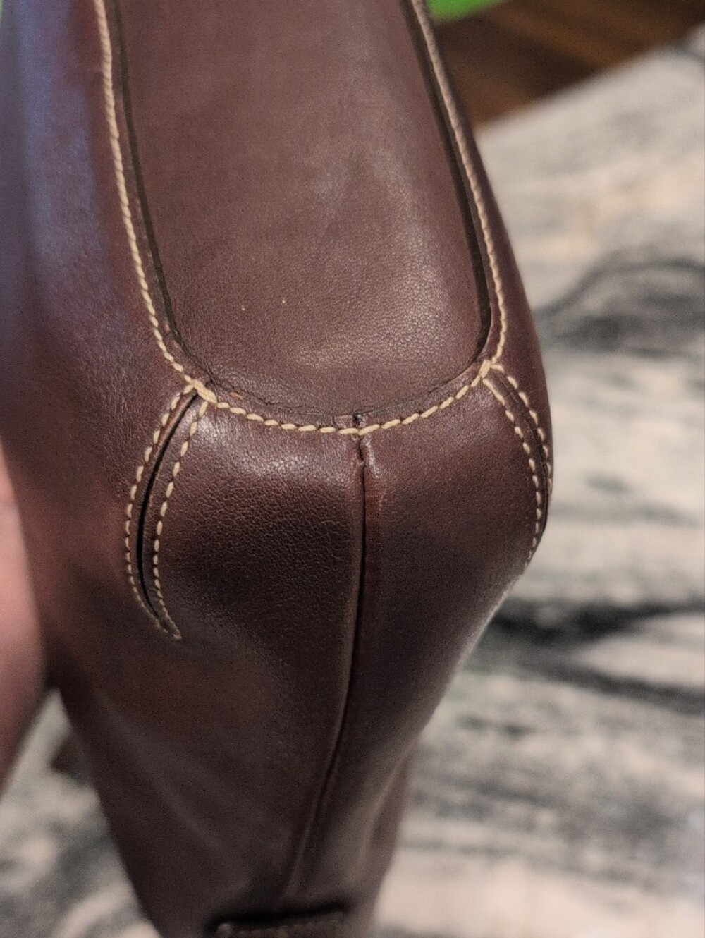 Coach Soho Dark Brown Smooth Leather Hobo Crossbody Bag - VINTAGE - Picture 8 of 12